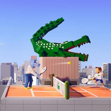 Collaboration The Sandbox x Lacoste