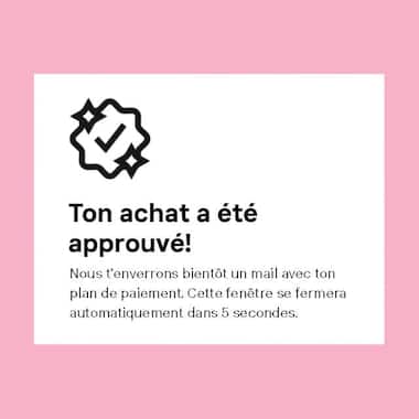 Klarna Paiement en 3 fois sans frais x Lacoste - Etape 2