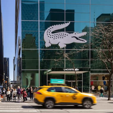 Flagship Lacoste sur la 5ème Avenue