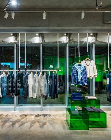 Lacoste Collection in Lacoste Harajuku, Tokyo