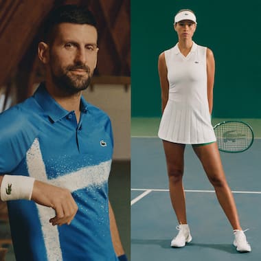 Novak Djokovic, Daniil Medvedev, Arthur Fils, Grigor Dimitrov and the entire Lacoste team are ready for the next Grand Slam.