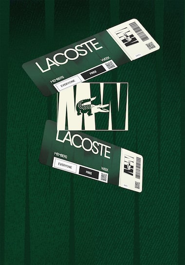 16 au 22 Avril Members Week - LOTERIE ROLAND-GARROS