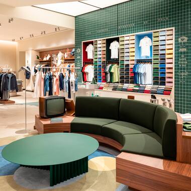 Nouveau magasin Lacoste &agrave; Nice