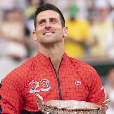 Novak Djokovic en Lacoste remporte son 23ème Grand Chelem
