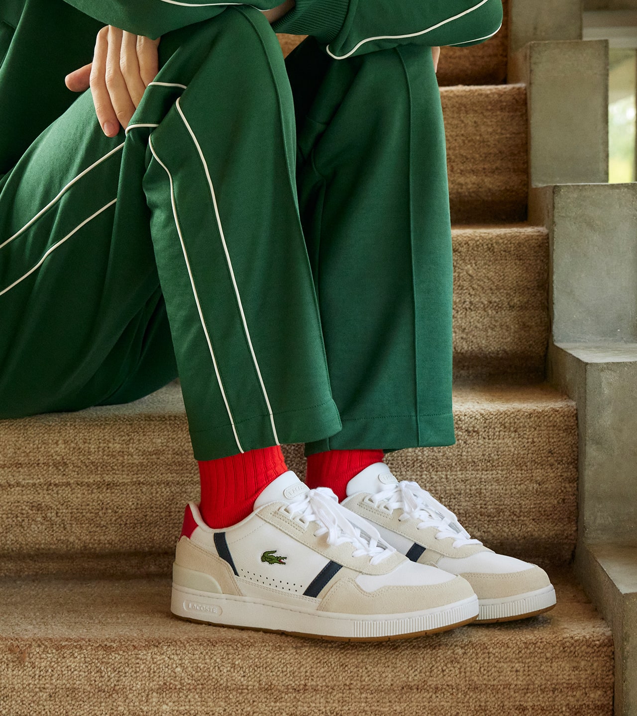 Basket lacoste prix top