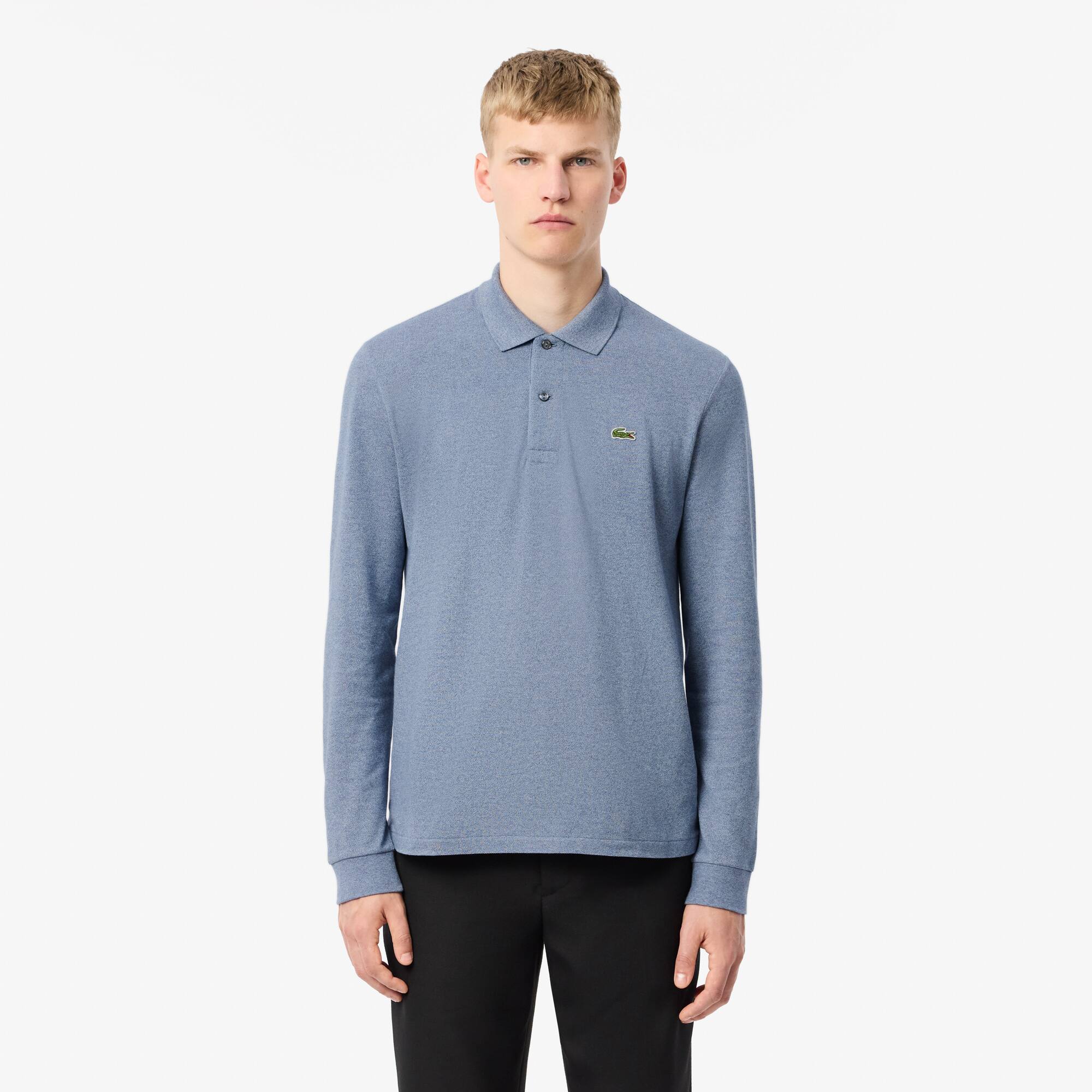 polos manches longues lacoste