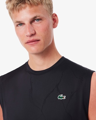 D&eacute;bardeur Tennis Ultra Dry jacquard crocodile