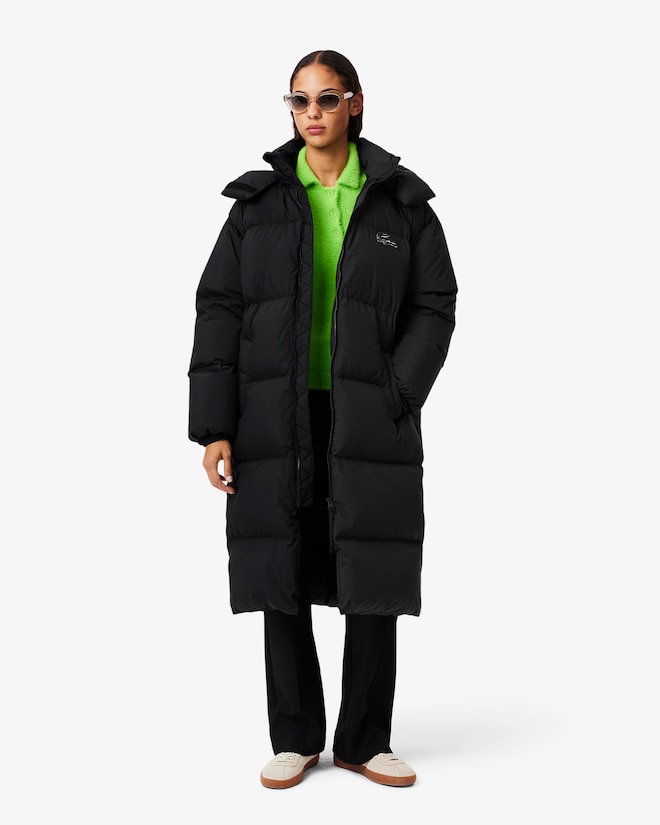 Manteau Oversize Manteau Long Lacoste Femme Doudoune Longue