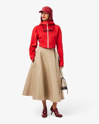 Jupe imperm&eacute;able Lacoste x Mackintosh