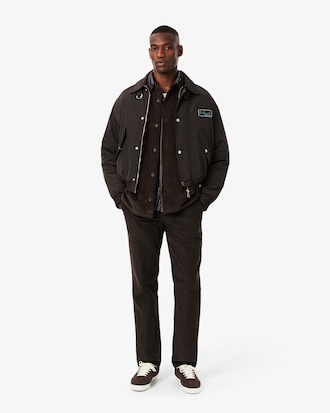 Surchemise oversize velours c&ocirc;tel&eacute;