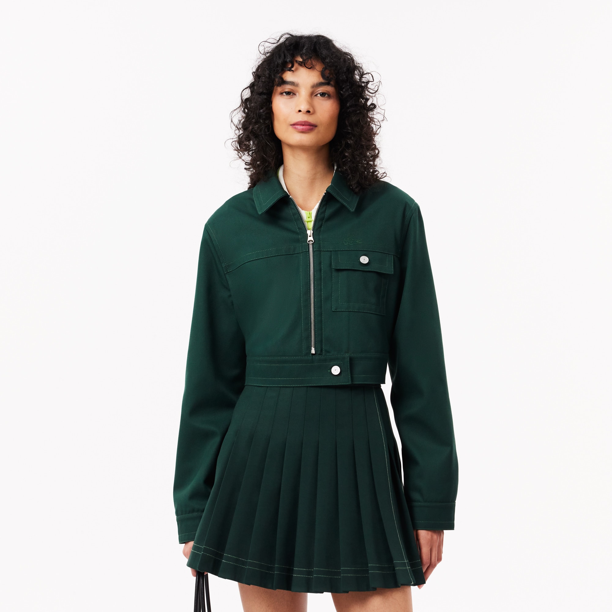 Veste courte relaxed fit