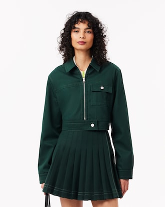 Veste courte relaxed fit
