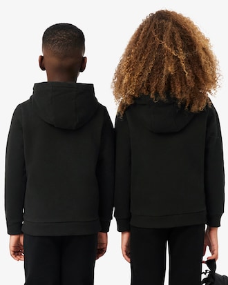 Sweatshirt zipp&eacute; &agrave; capuche mixte molleton