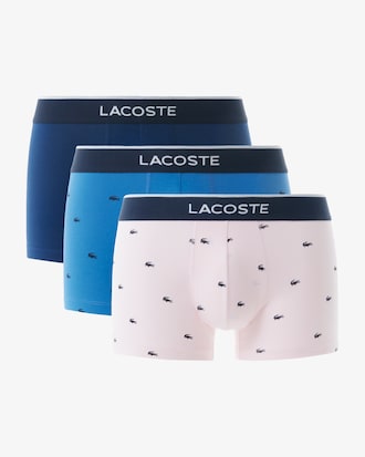Lot de 3 boxers courts stretch imprimé