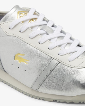 Sneakers Club-Low femme en cuir