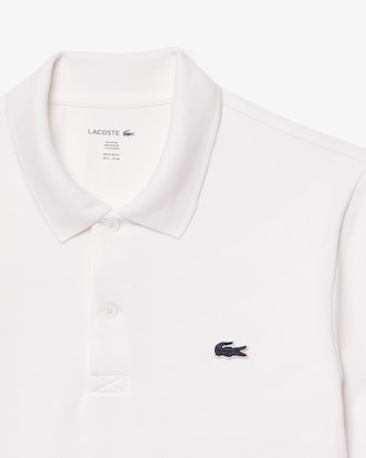 Polo regular fit en coton mélangé
