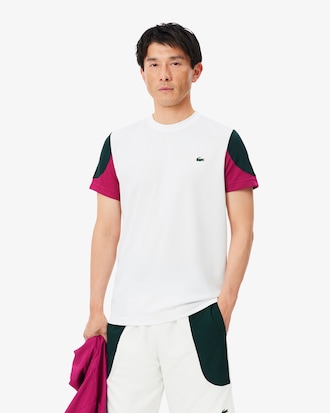 T-shirt Sport color-block imprim&eacute;