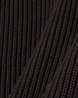 Pull col rond coton