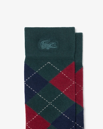 Lot de 2 paires de chaussettes jacquard