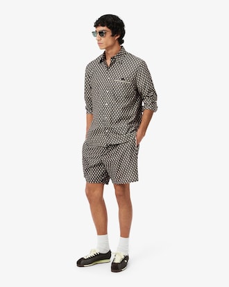 Chemise regular fit coton imprim&eacute;