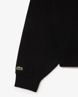 Sweatshirt à capuche molleton siglé