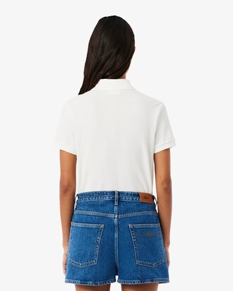 Polo regular fit Petit Piqu&eacute; avec badge