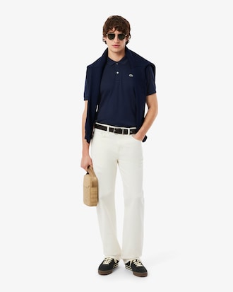 Polo regular fit coton Pima