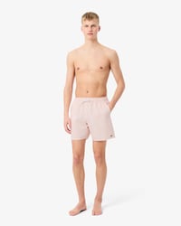 Short de bain mi-long ray&eacute; textur&eacute;