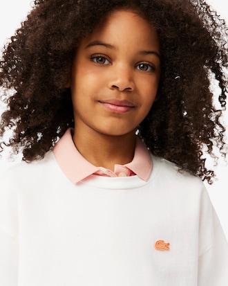 T-shirt coton imprim&eacute; crocodile