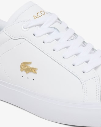 Sneakers Powercourt femme en cuir