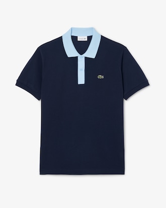 Polo L.12.12 classic fit col contrastant