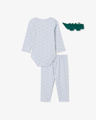 Ensemble layette b&eacute;b&eacute; coton imprim&eacute;