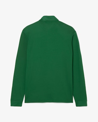 Polo loose fit mini Piqu&eacute; de soie D&eacute;fil&eacute;