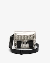 Sac messenger The Blend argent&eacute;
