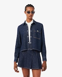Chemise denim l&eacute;ger regular fit