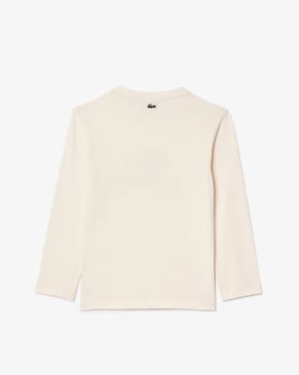 T-shirt coton imprimé crocodile