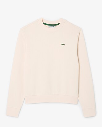 Sweatshirt col rond relaxed fit molleton