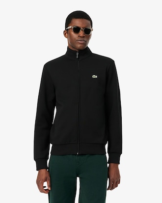 Sweatshirt zipp&eacute; molleton