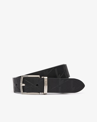 Coffret ceinture en cuir et 2 boucles