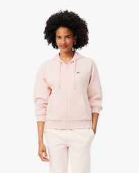 Sweatshirt &agrave; capuche zipp&eacute; en Piqu&eacute;