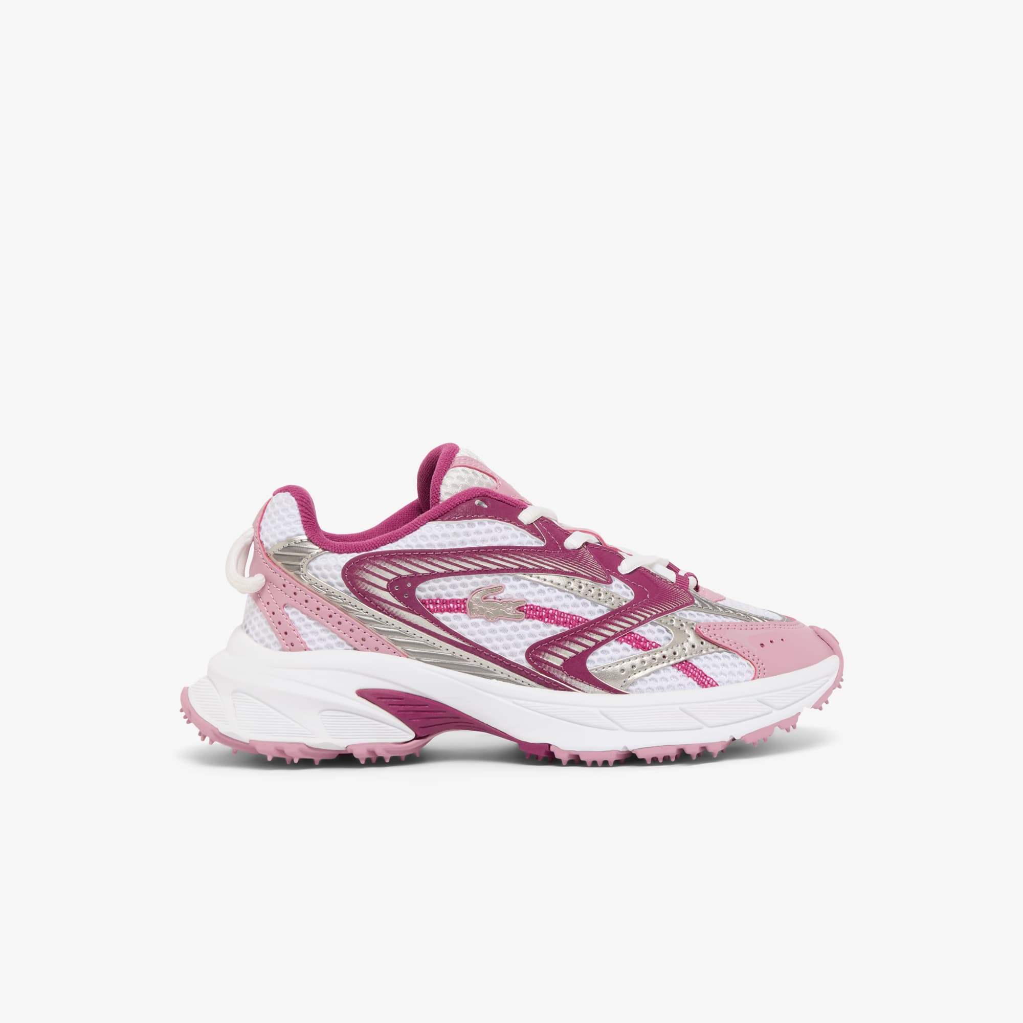 Lacoste Sneakers L003 Neo Shot femme Taille 35.5 Blanc/violet Foncé