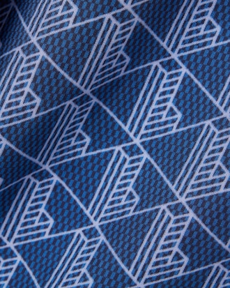 Foulard imprim&eacute; monogramme