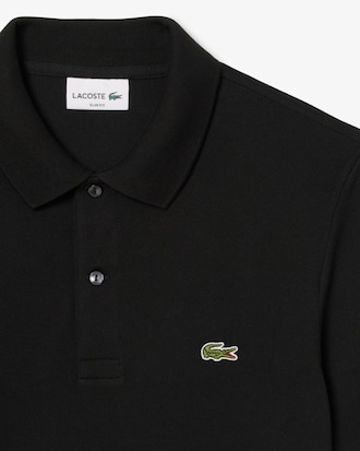 Polo L.12.12 slim fit manches longues