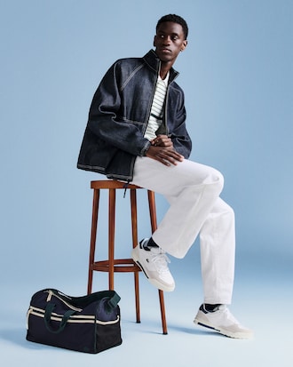 Sneakers Slam Break homme en cuir