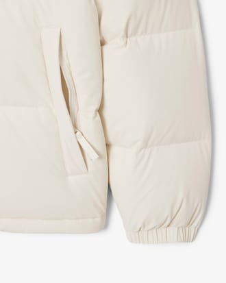 Doudoune &agrave; capuche d&eacute;perlante