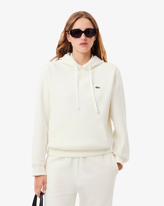 Sweatshirt à capuche relaxed fit en Piqué