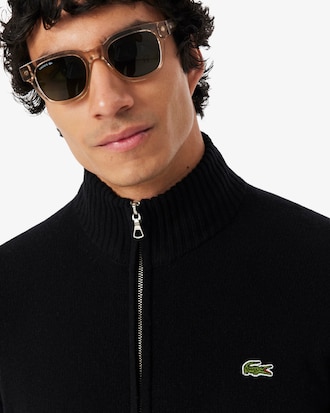 Pull zipp&eacute; laine
