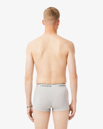 Lot de 3 boxers courts ceinture argent&eacute;e