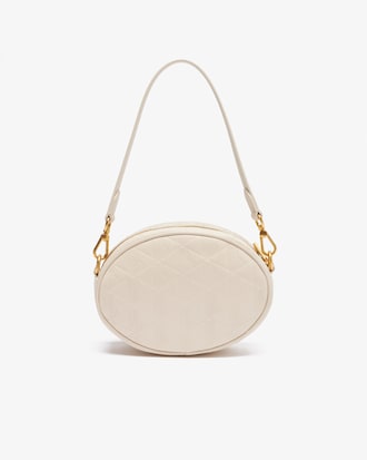 Sac ovale Maheki en cuir embossé