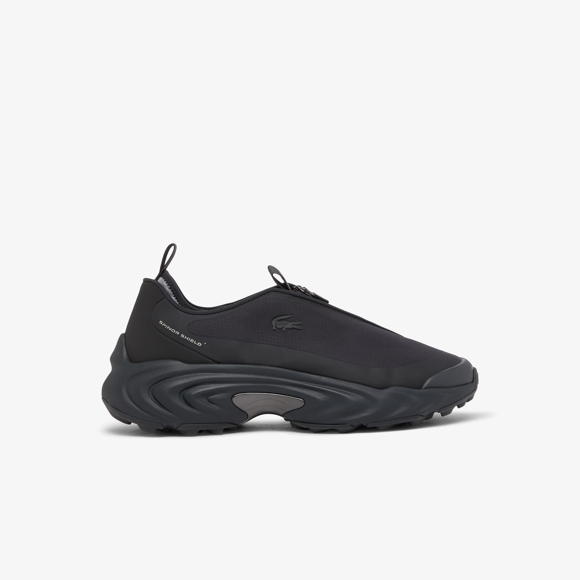 Lacoste Sneakers Spinor Shield homme Taille 45 Noir/noir